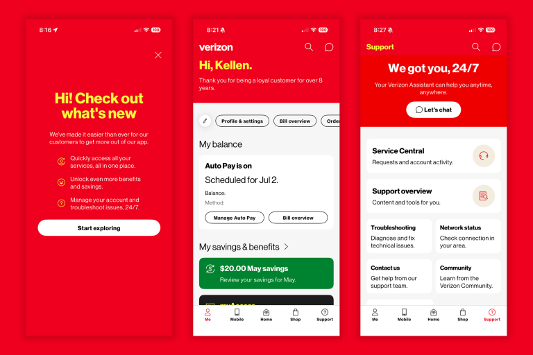 Verizon Refreshes My Verizon App