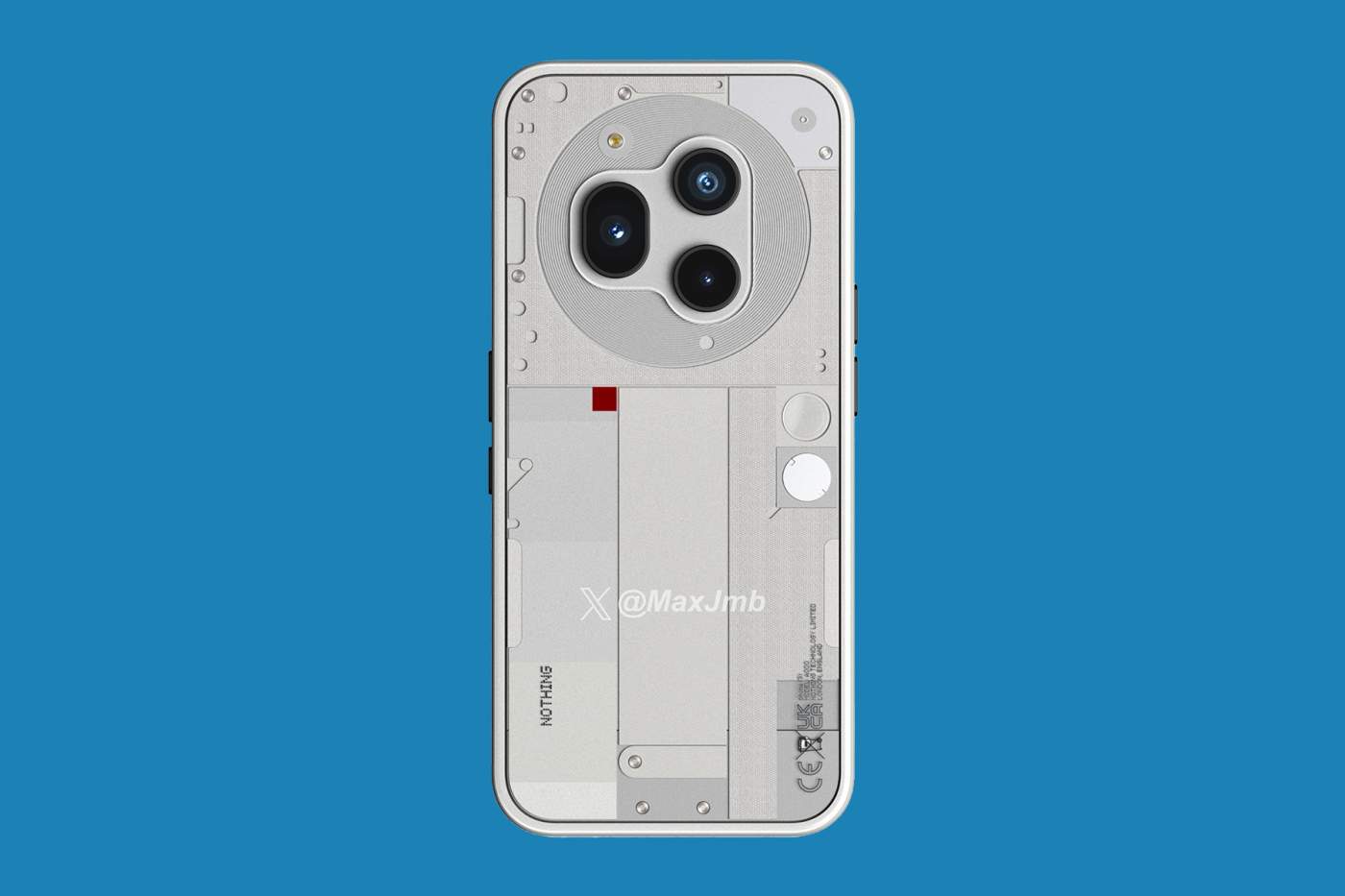 Possible Nothing Phone 3 Render Details Big Backside Changes