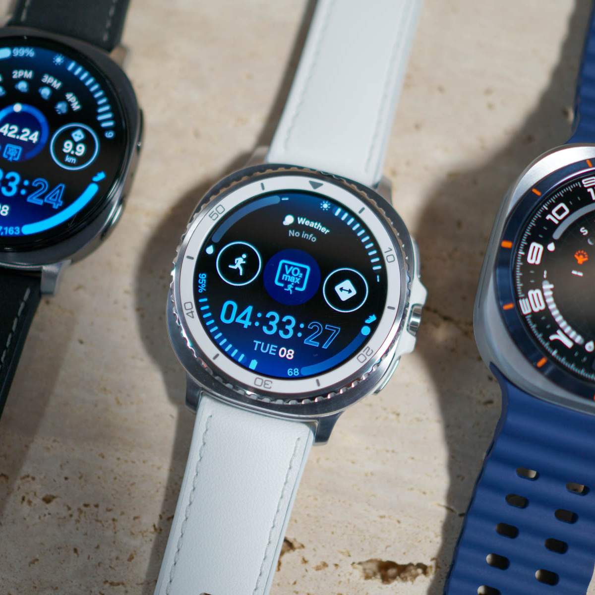 Samsung's New Galaxy Watches Official, All Sport the Squircle