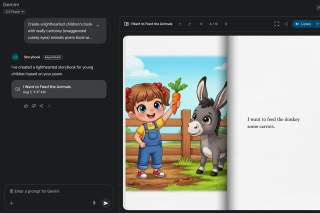 Gemini’s New Storybook Feature Generates Picture Books