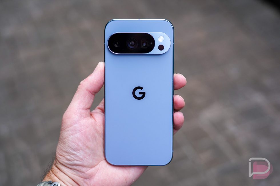 Pixel 10 Pro in hand