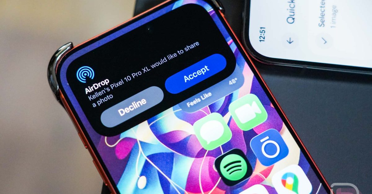 How to AirDrop on Android