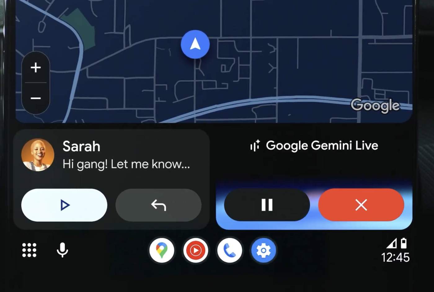 Android Auto Gets Gemini
