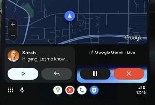 Android Auto Gets Gemini