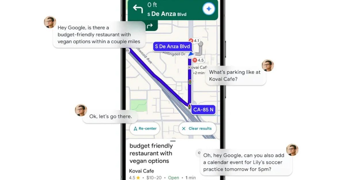 Google Maps Gets Another Big Dose of Gemini, New Features