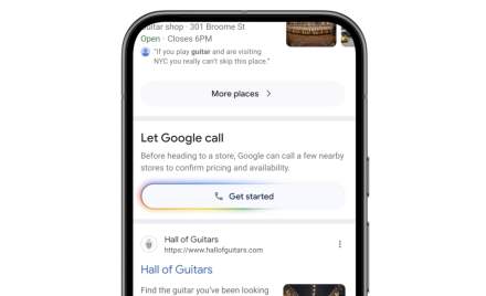 Google Wants to Call Local Businesses With AI to Find Item Availability For You
