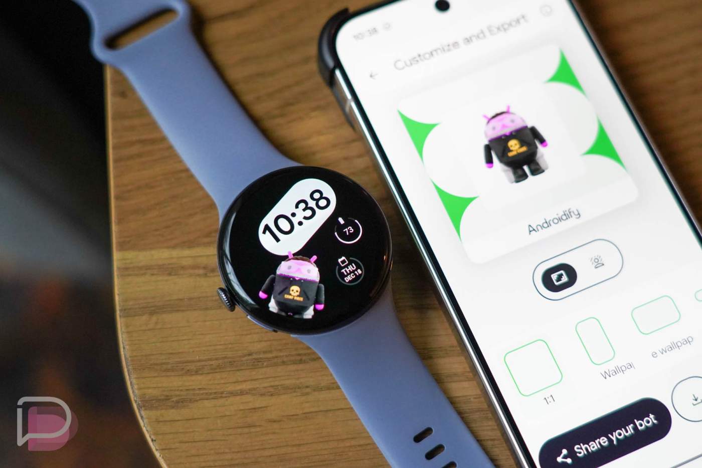 Androidify Yourself as a Watch Face on Your Wear OS Smartwatch