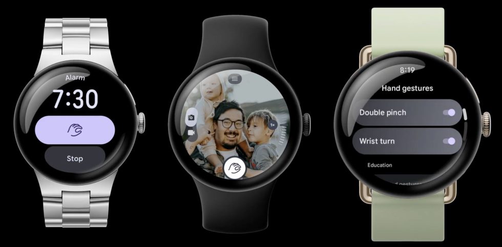 Pixel Watch Gestures
