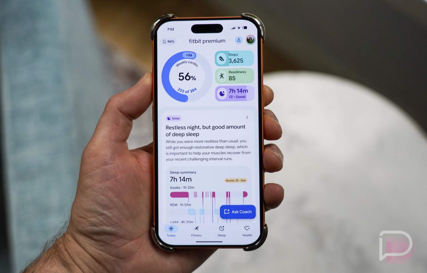 Fitbit’s New Personal Health Coach Arrives on iOS