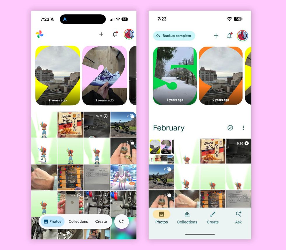 Google Photos - New Design