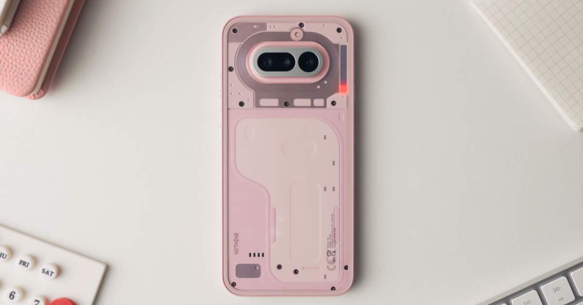 The Nothing Phone 4a Comes in Pink