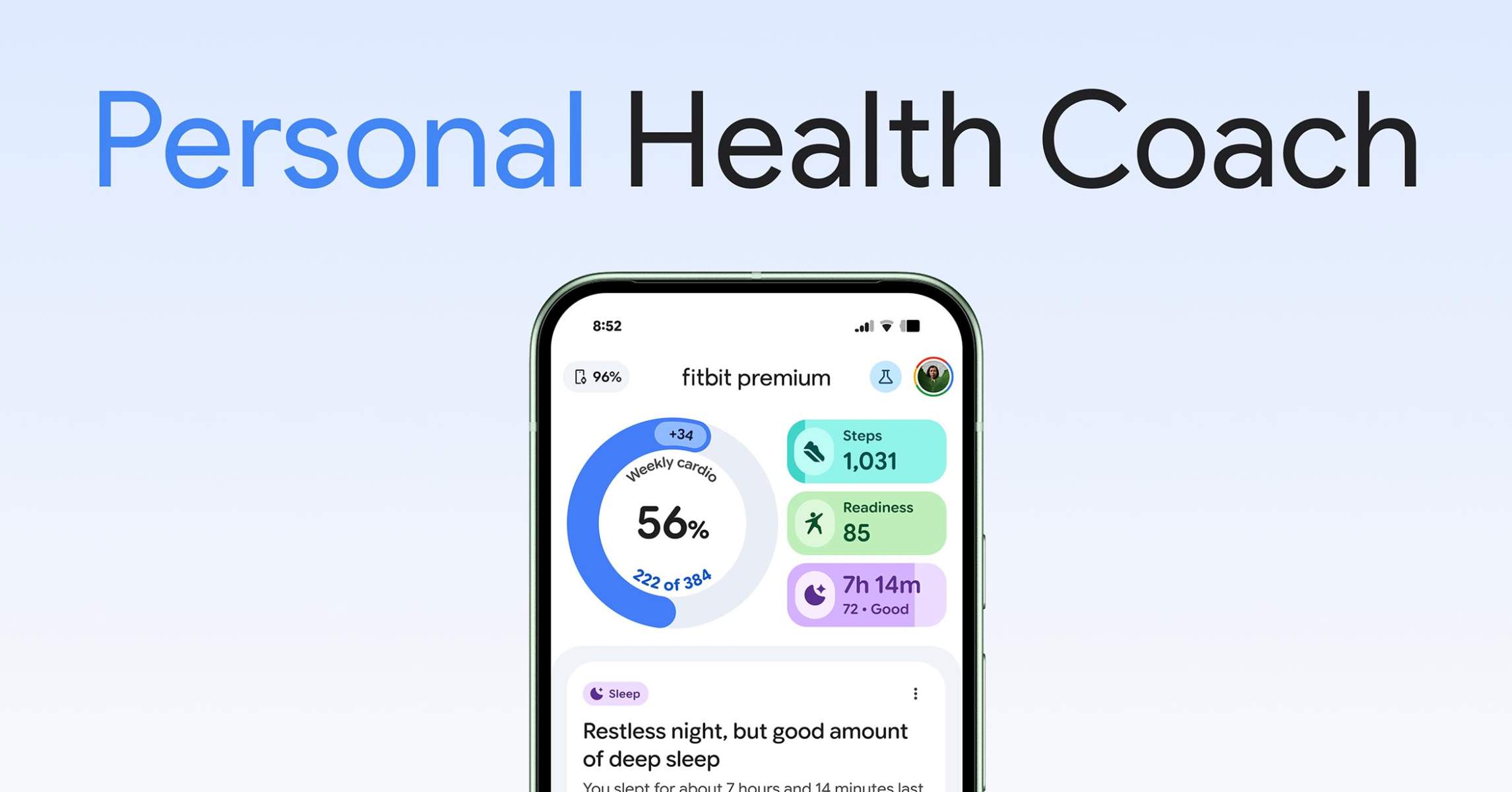 Fitbit’s Personal Health Coach Gets 3 Big Improvements