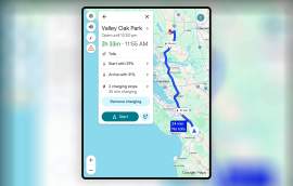 Google Maps Gets Full EV Trip Planning