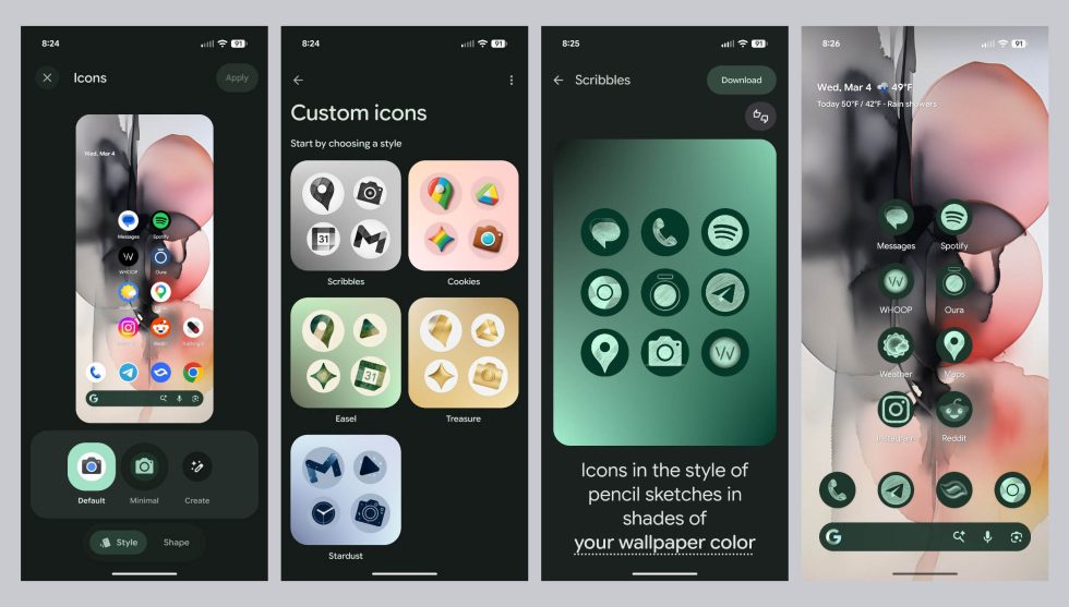 Pixel Custom Icons - AI-Generated