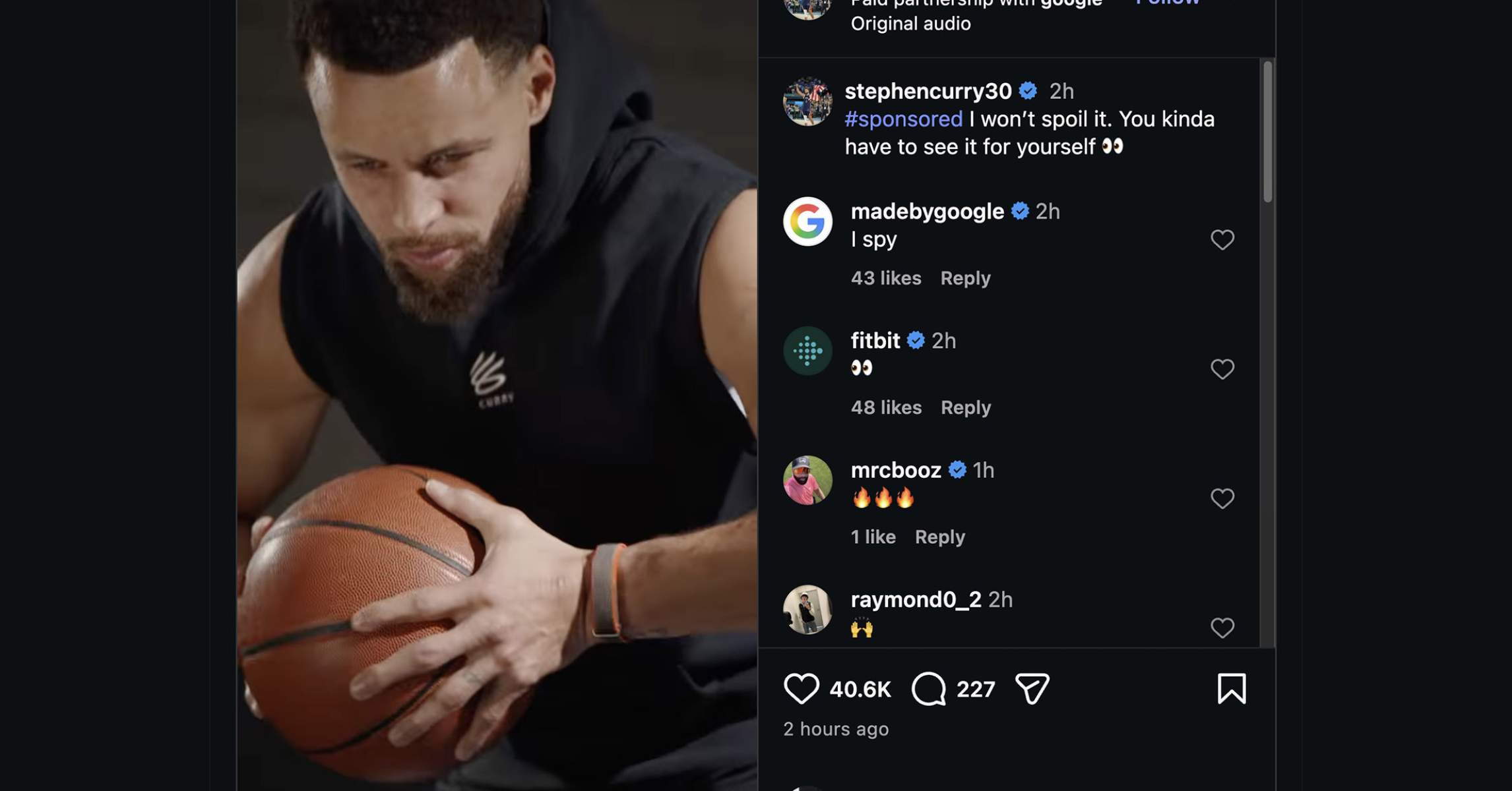 Steph Curry Might Be Teasing New Fitbit Hardware (Updated)