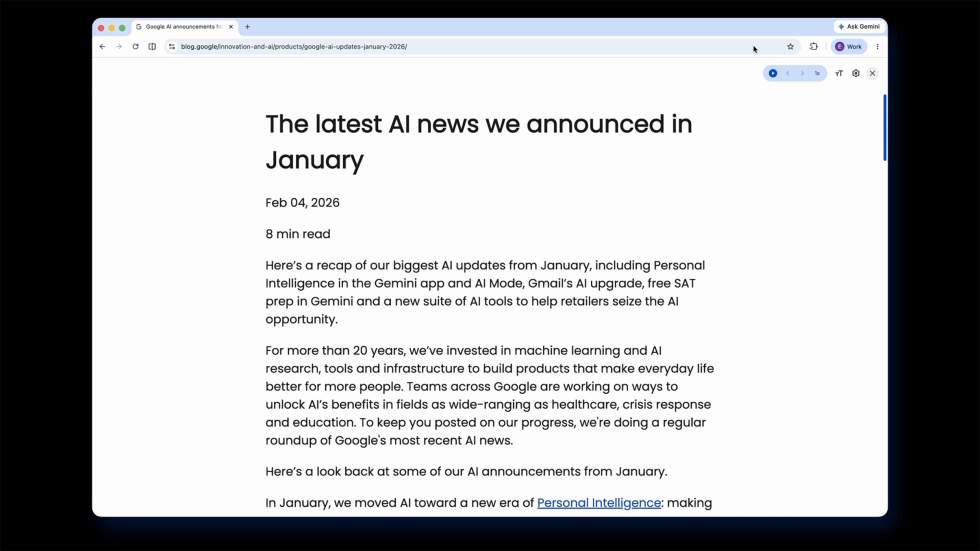 Chrome Immersive Mode