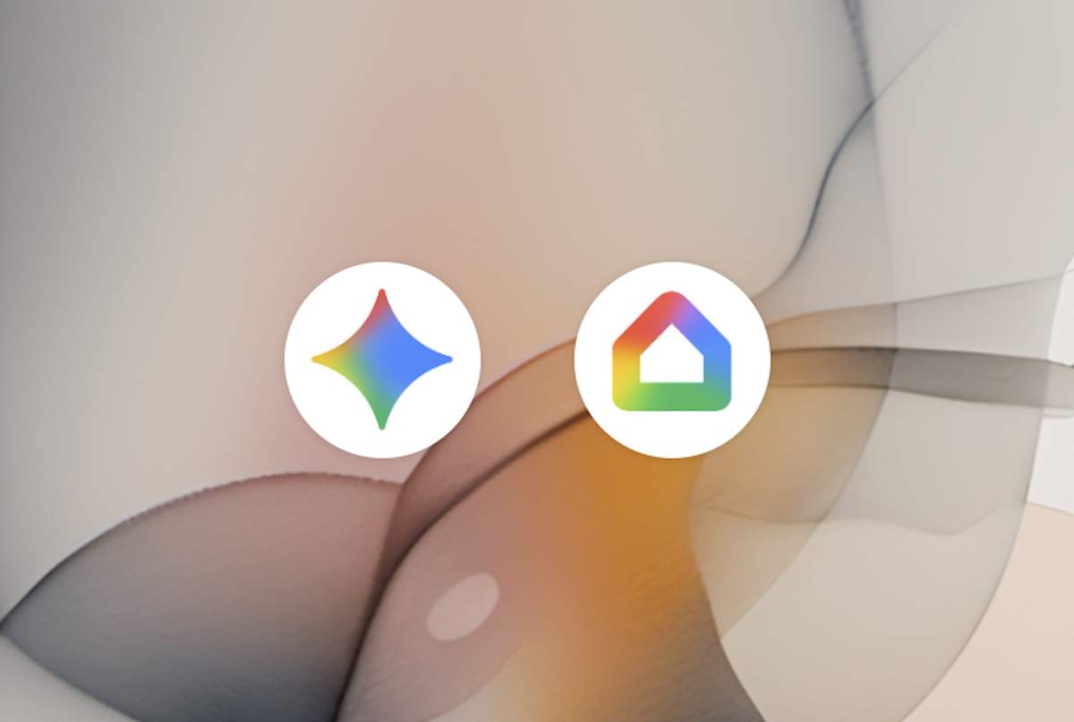 Akıllı ev cihazları ve Google logosu