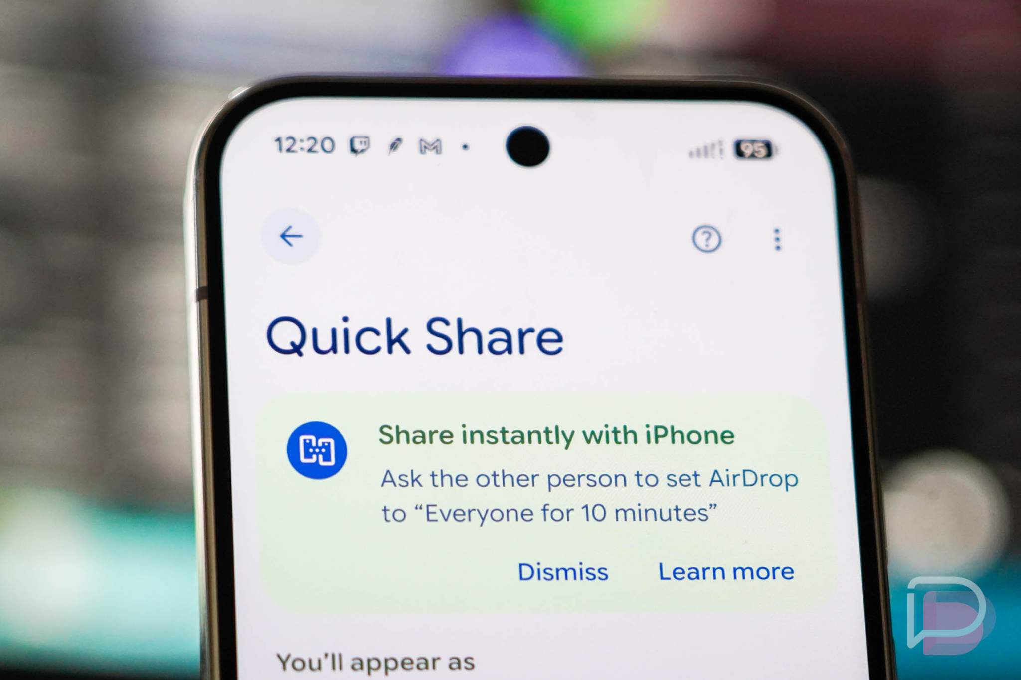 Android's Quick Share Adds Tap to Share Feature