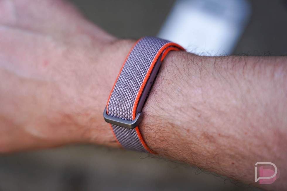 Google Fitbit Air on wrist