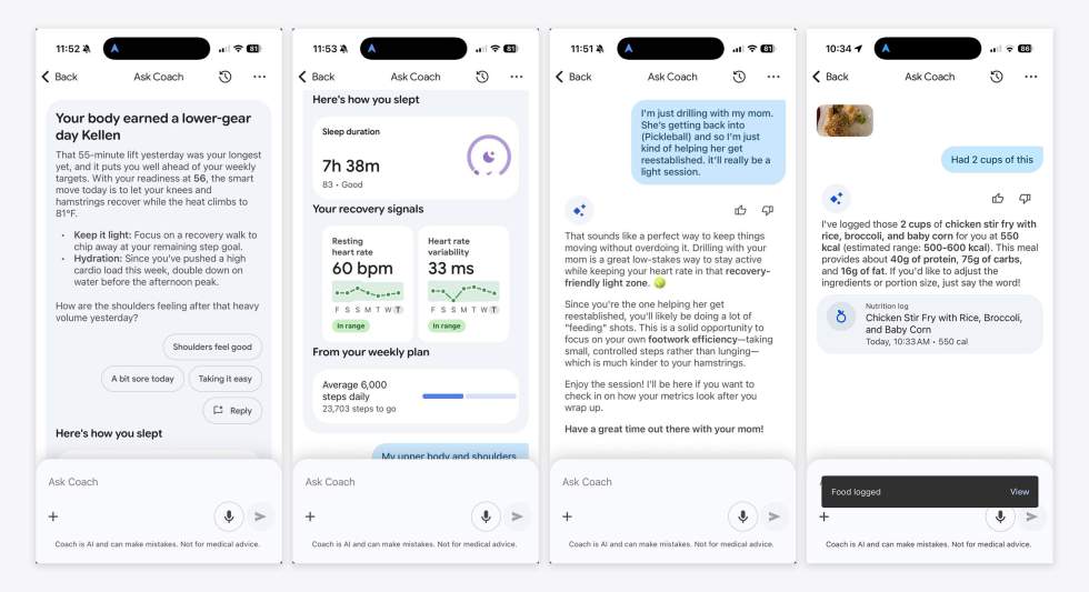 Google Health Coach