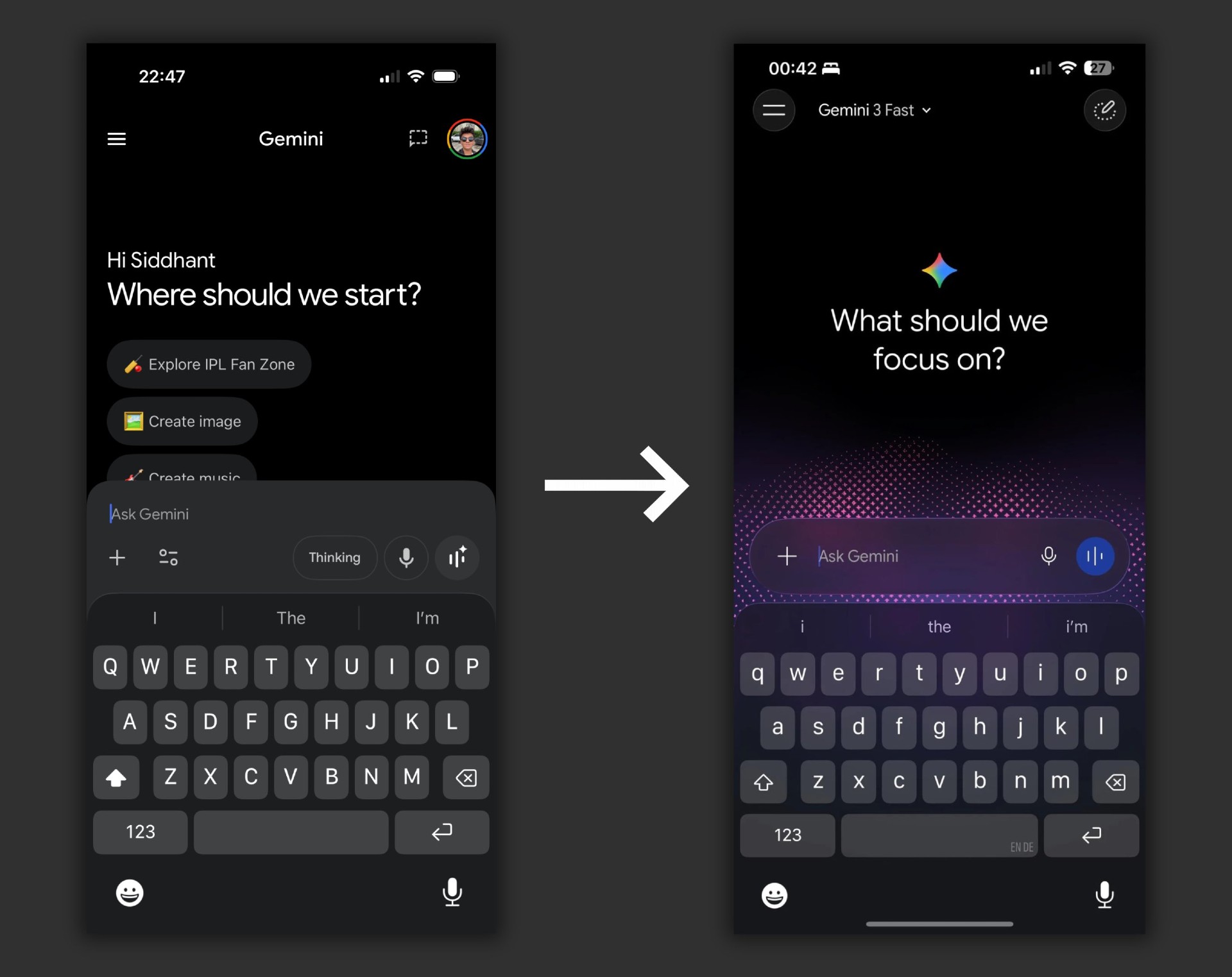 Gemini App Looks Way Better on iOS Now