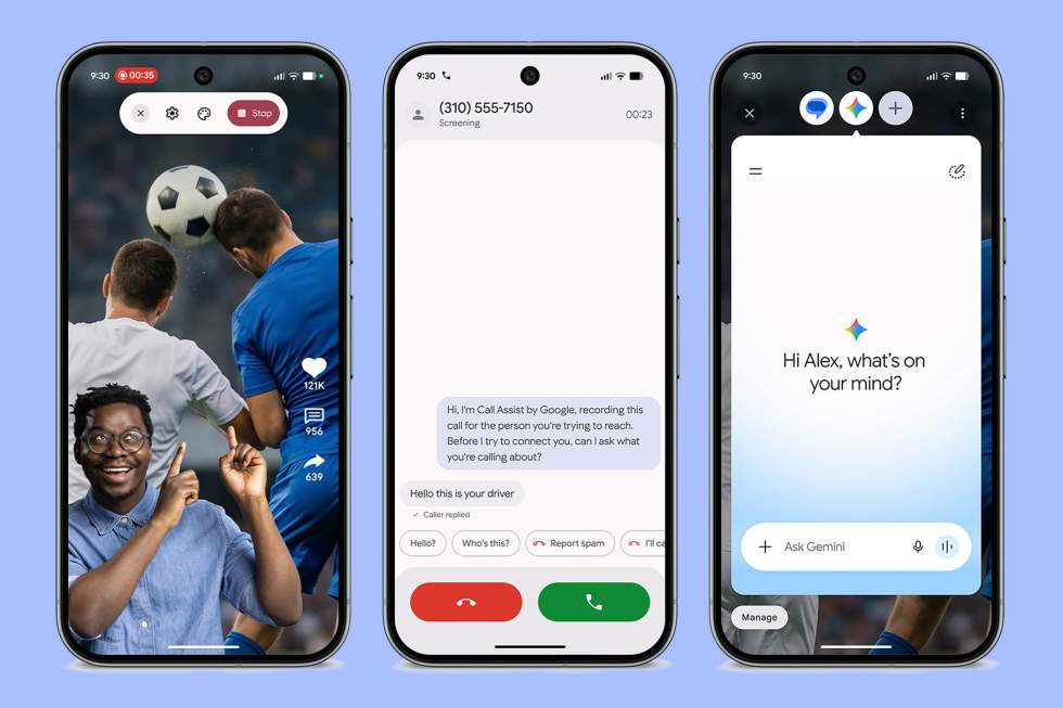 June Pixel Drop features - screen reactions, call screening, bubbles