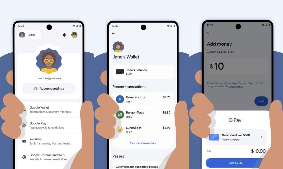 Google Wallet - Kid Balance - how to setup