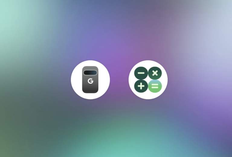New Pixel Icons - My Pixel and Calculator apps