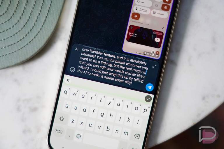 Pixel 11 - Rambler Gboard feature