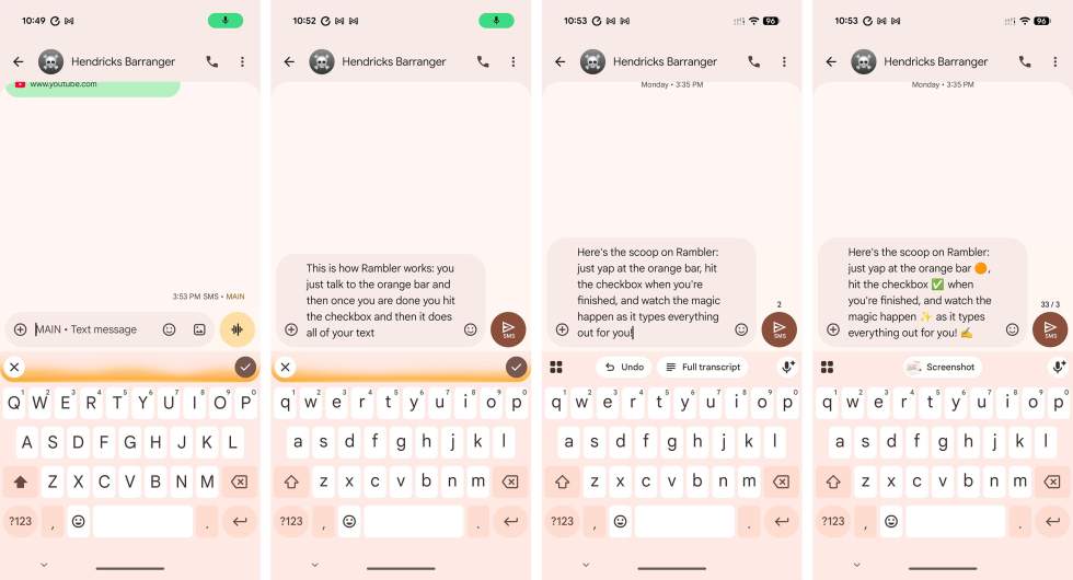 Pixel 11 - Rambler Gboard features, how to use