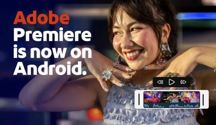 Adobe Premiere Lands on Android