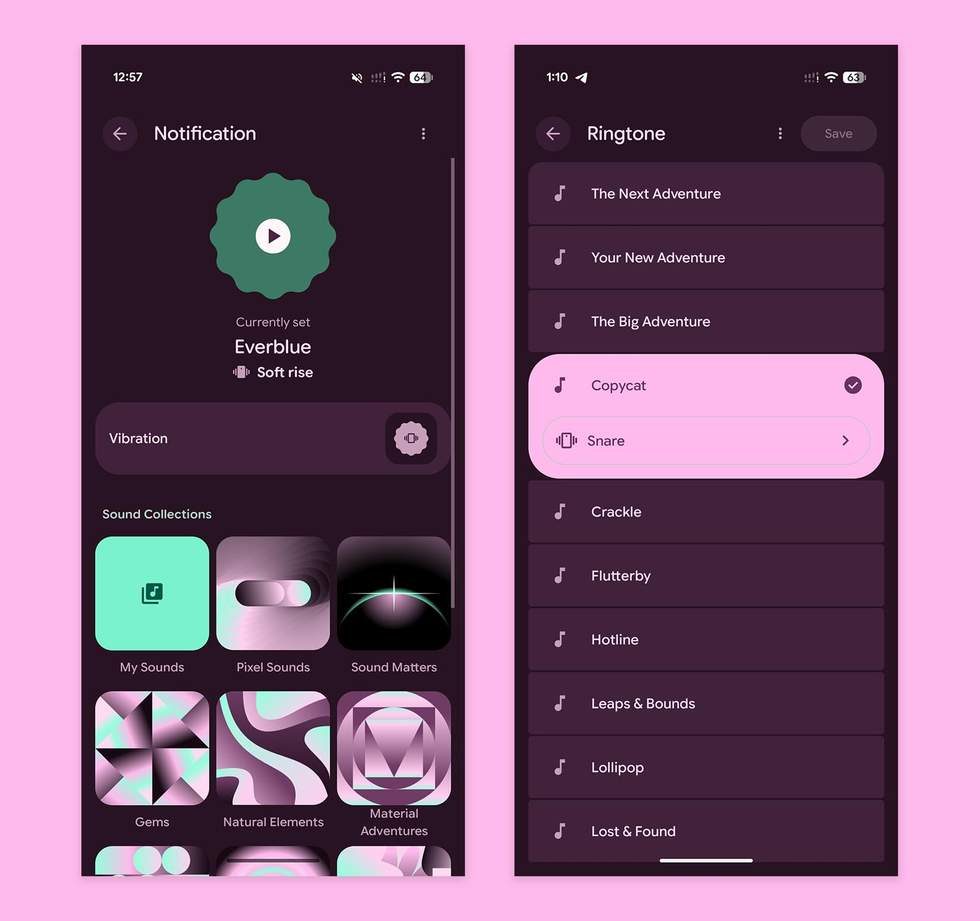 Android 17 QPR1 - Custom Vibration Pattern Settings