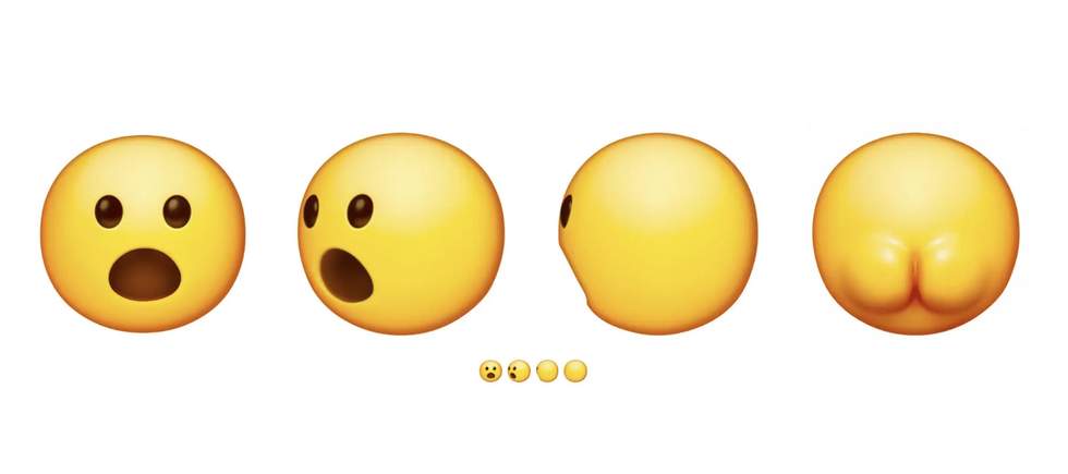 Noto 3D Emoji Butt