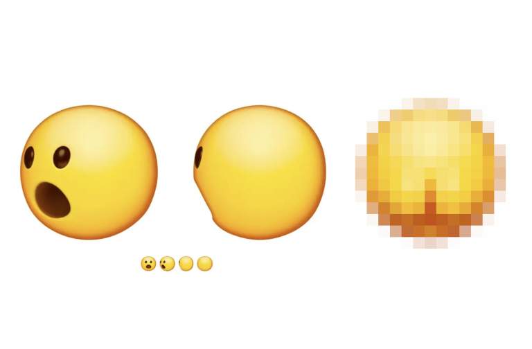 Noto 3D Emoji Butt Blur