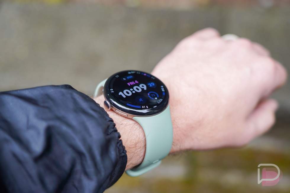 Pixel Watch 5 on wrist
