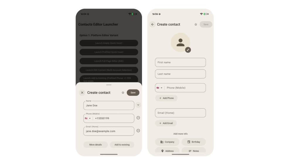 Android 18: Contacts Permission Gets a Rework