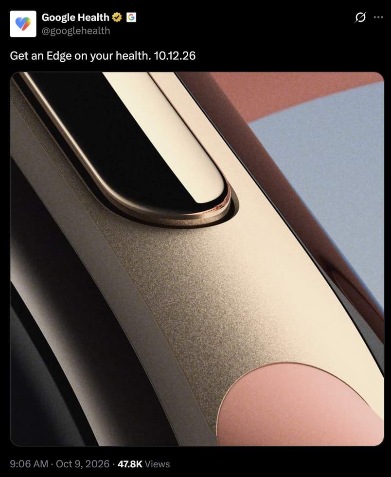 Google Fitbit Edge Teaser